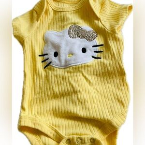 Hello Kitty Yellow Bodysuits